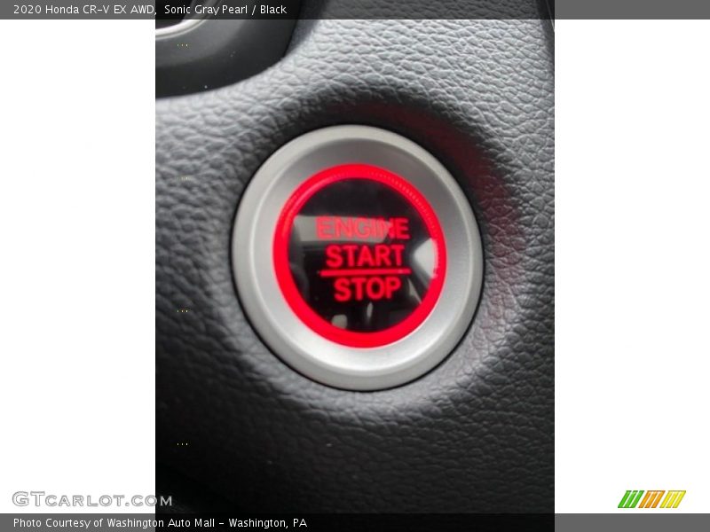 Sonic Gray Pearl / Black 2020 Honda CR-V EX AWD