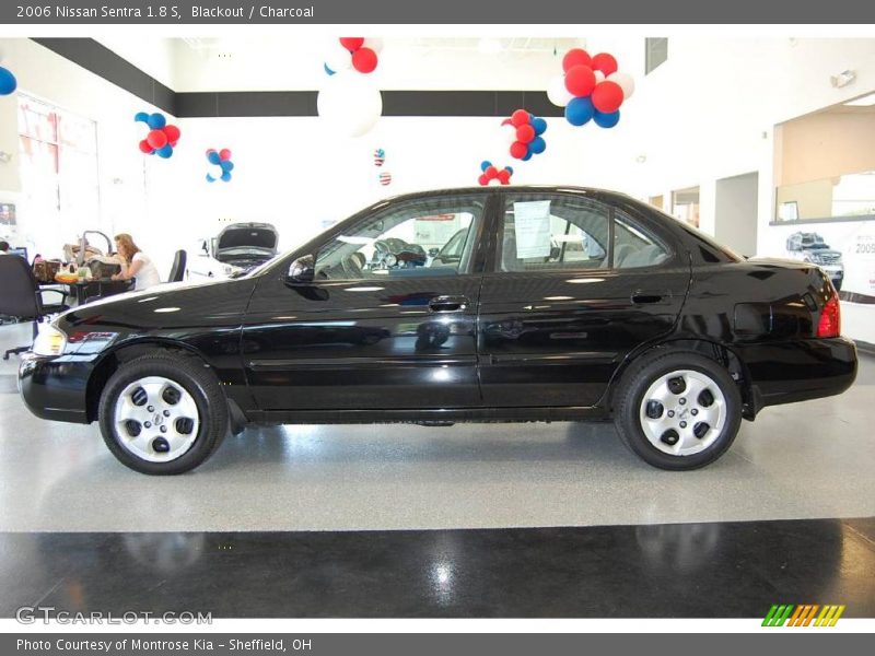 Blackout / Charcoal 2006 Nissan Sentra 1.8 S