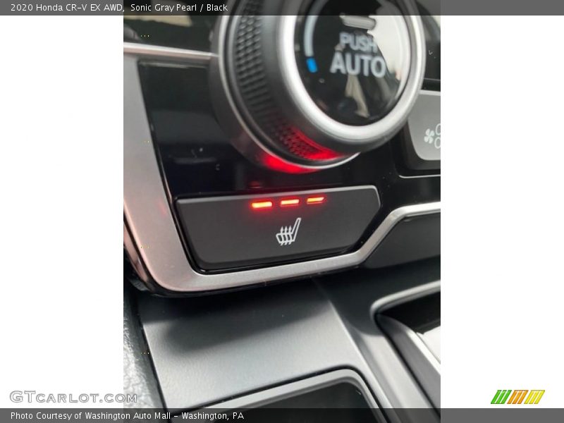 Sonic Gray Pearl / Black 2020 Honda CR-V EX AWD