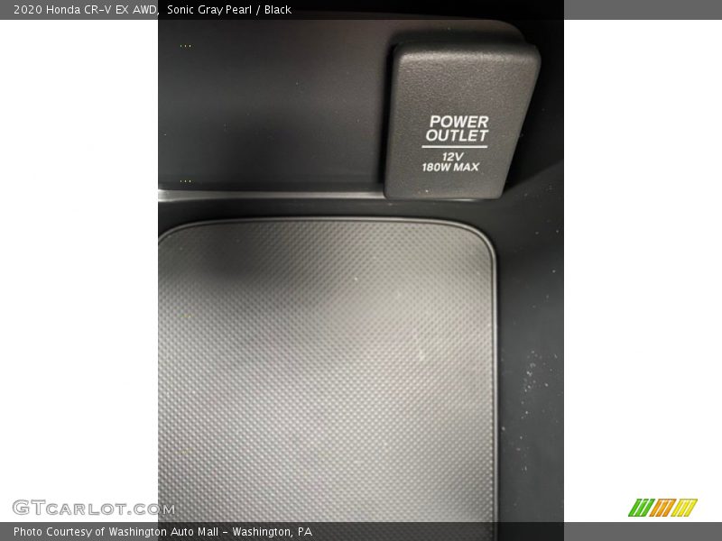 Sonic Gray Pearl / Black 2020 Honda CR-V EX AWD
