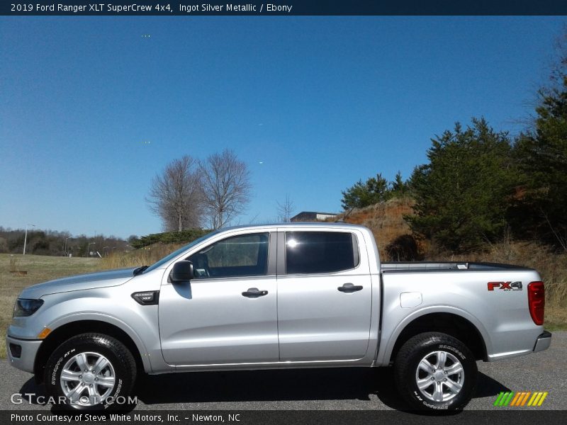  2019 Ranger XLT SuperCrew 4x4 Ingot Silver Metallic