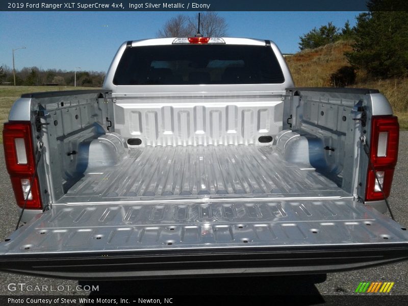 Ingot Silver Metallic / Ebony 2019 Ford Ranger XLT SuperCrew 4x4