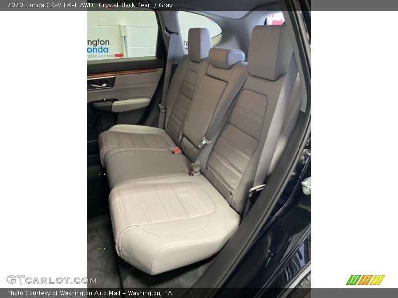 Crystal Black Pearl / Gray 2020 Honda CR-V EX-L AWD