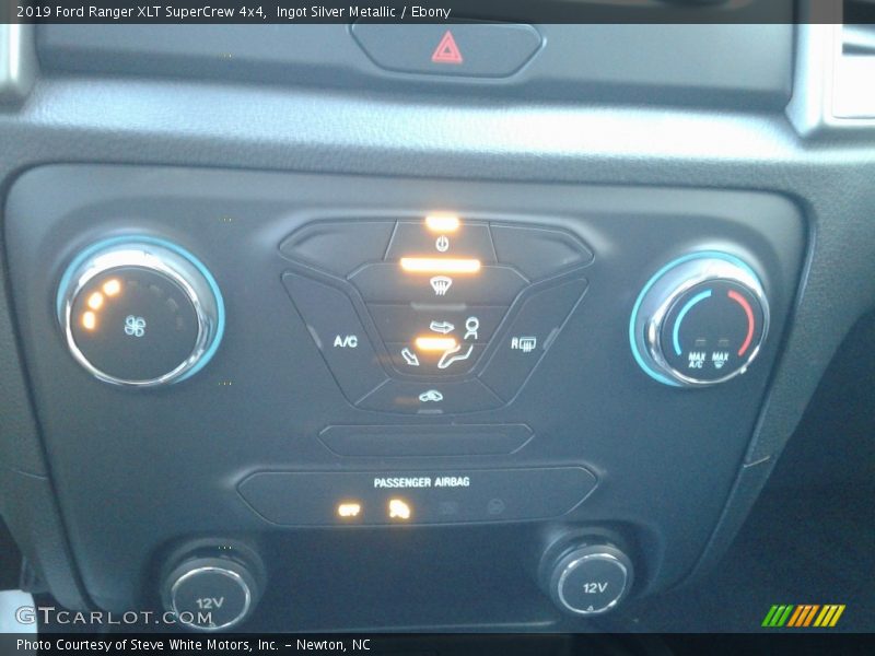 Ingot Silver Metallic / Ebony 2019 Ford Ranger XLT SuperCrew 4x4