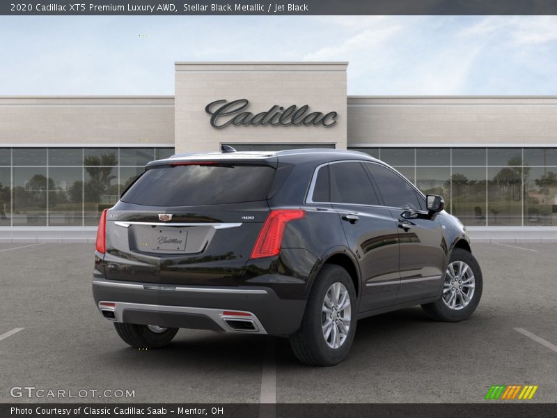 Stellar Black Metallic / Jet Black 2020 Cadillac XT5 Premium Luxury AWD