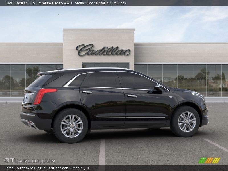 Stellar Black Metallic / Jet Black 2020 Cadillac XT5 Premium Luxury AWD