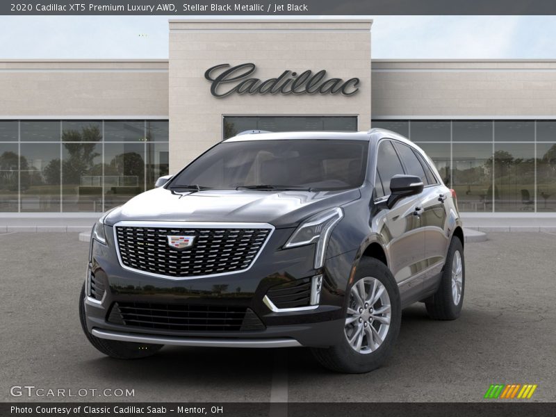 Stellar Black Metallic / Jet Black 2020 Cadillac XT5 Premium Luxury AWD