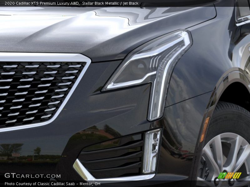 Stellar Black Metallic / Jet Black 2020 Cadillac XT5 Premium Luxury AWD