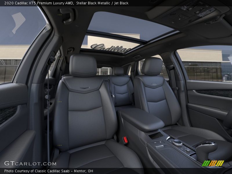 Stellar Black Metallic / Jet Black 2020 Cadillac XT5 Premium Luxury AWD
