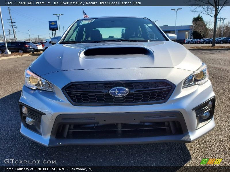 Ice Silver Metallic / Recaro Ultra Suede/Carbon Black 2020 Subaru WRX Premium
