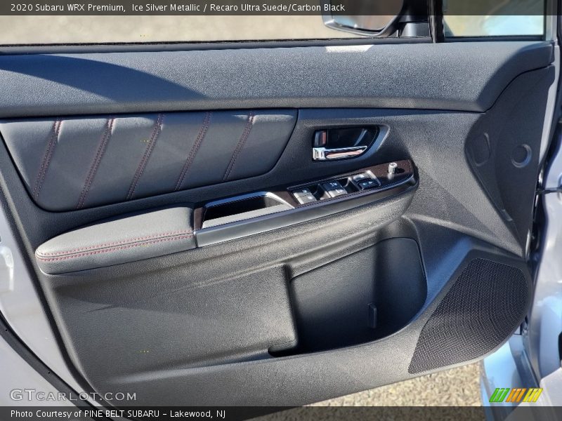 Ice Silver Metallic / Recaro Ultra Suede/Carbon Black 2020 Subaru WRX Premium