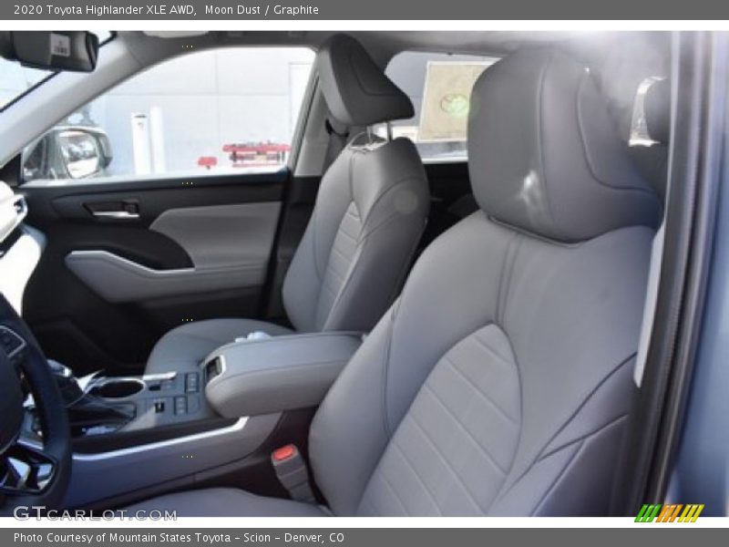 Moon Dust / Graphite 2020 Toyota Highlander XLE AWD