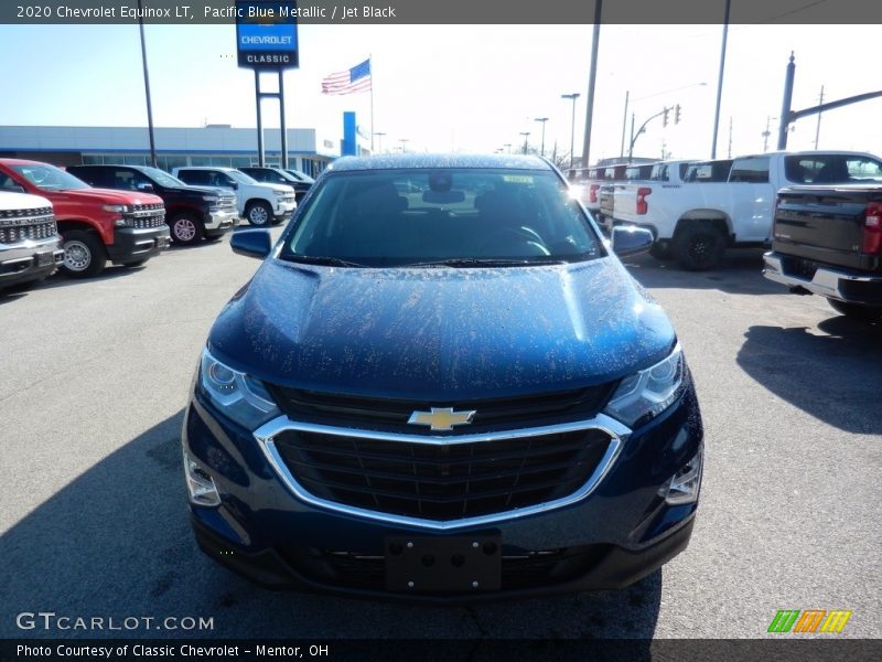 Pacific Blue Metallic / Jet Black 2020 Chevrolet Equinox LT