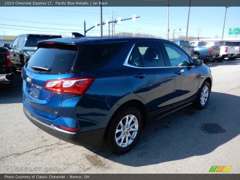 Pacific Blue Metallic / Jet Black 2020 Chevrolet Equinox LT