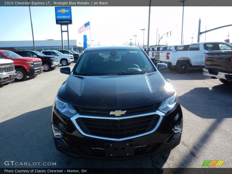 Midnight Blue Metallic / Jet Black 2020 Chevrolet Equinox LT