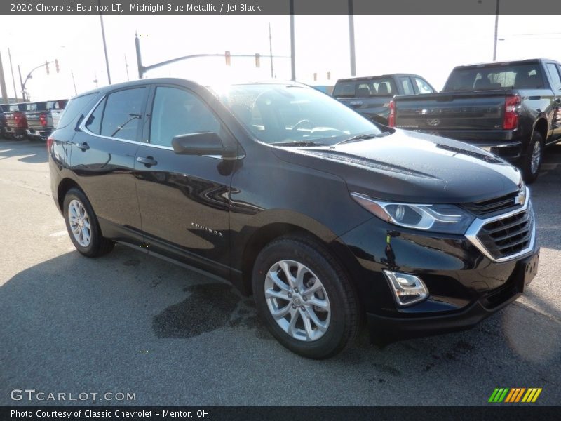 Midnight Blue Metallic / Jet Black 2020 Chevrolet Equinox LT