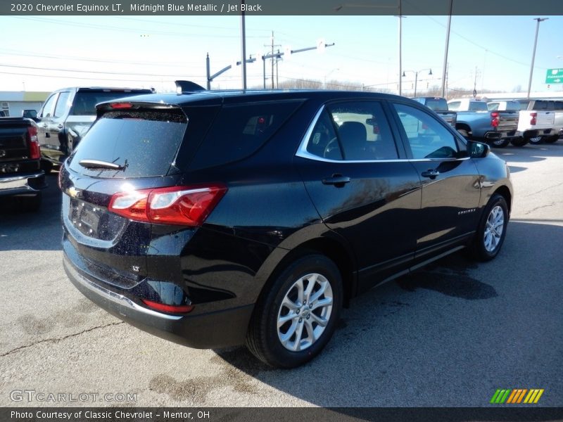 Midnight Blue Metallic / Jet Black 2020 Chevrolet Equinox LT