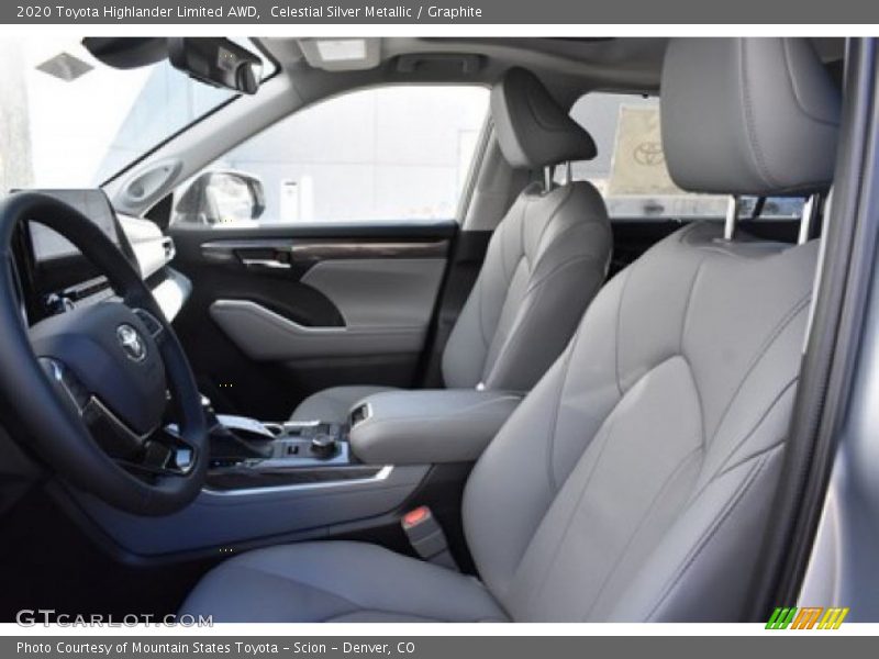 Celestial Silver Metallic / Graphite 2020 Toyota Highlander Limited AWD