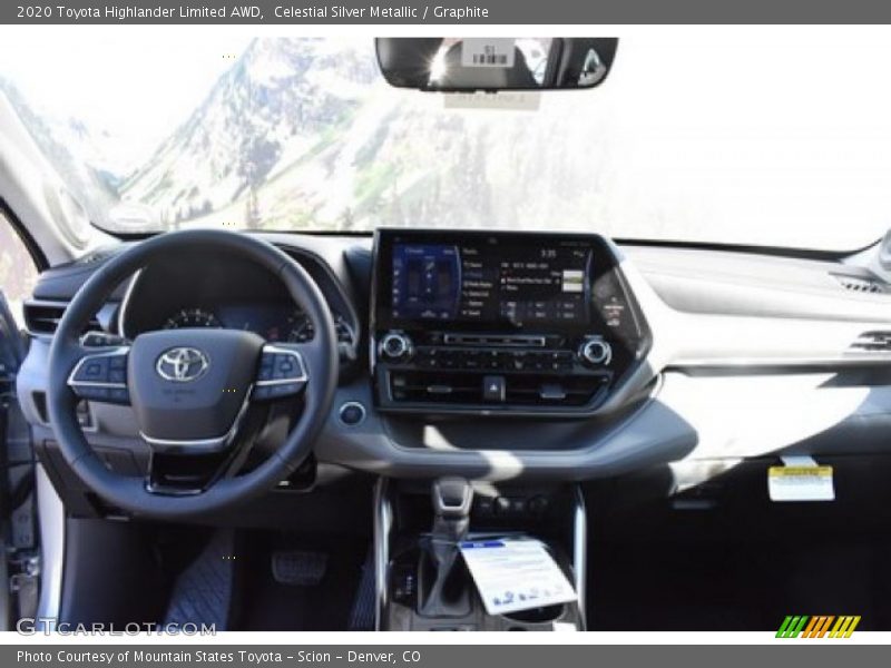 Celestial Silver Metallic / Graphite 2020 Toyota Highlander Limited AWD