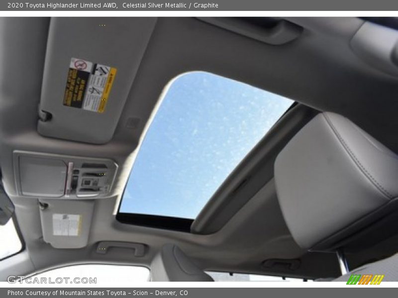 Celestial Silver Metallic / Graphite 2020 Toyota Highlander Limited AWD