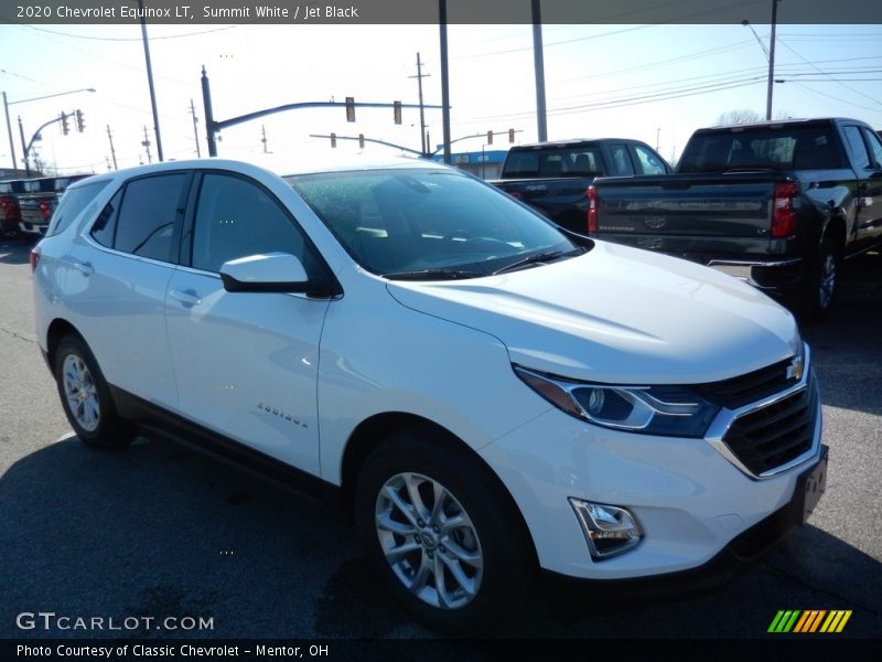 Summit White / Jet Black 2020 Chevrolet Equinox LT