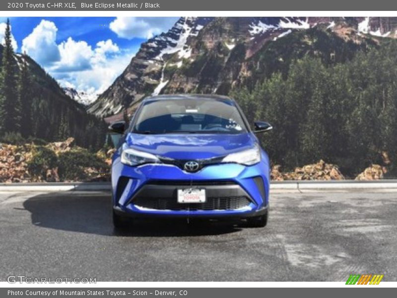 Blue Eclipse Metallic / Black 2020 Toyota C-HR XLE