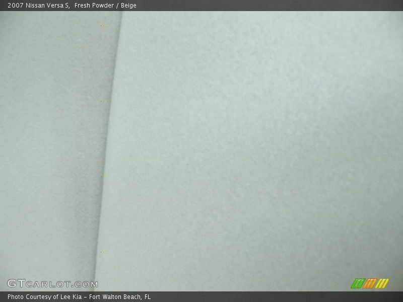 Fresh Powder / Beige 2007 Nissan Versa S