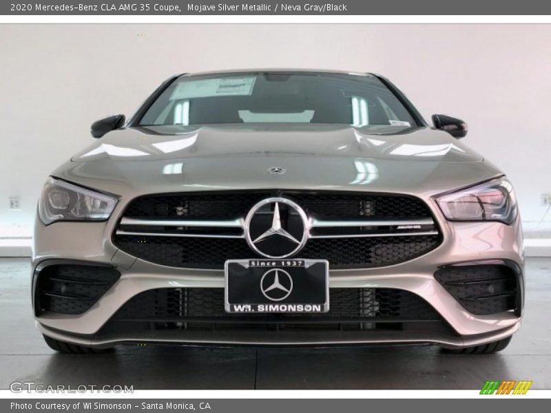 Mojave Silver Metallic / Neva Gray/Black 2020 Mercedes-Benz CLA AMG 35 Coupe