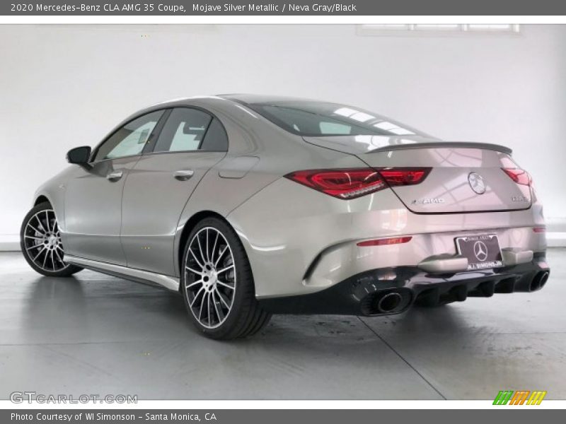 Mojave Silver Metallic / Neva Gray/Black 2020 Mercedes-Benz CLA AMG 35 Coupe