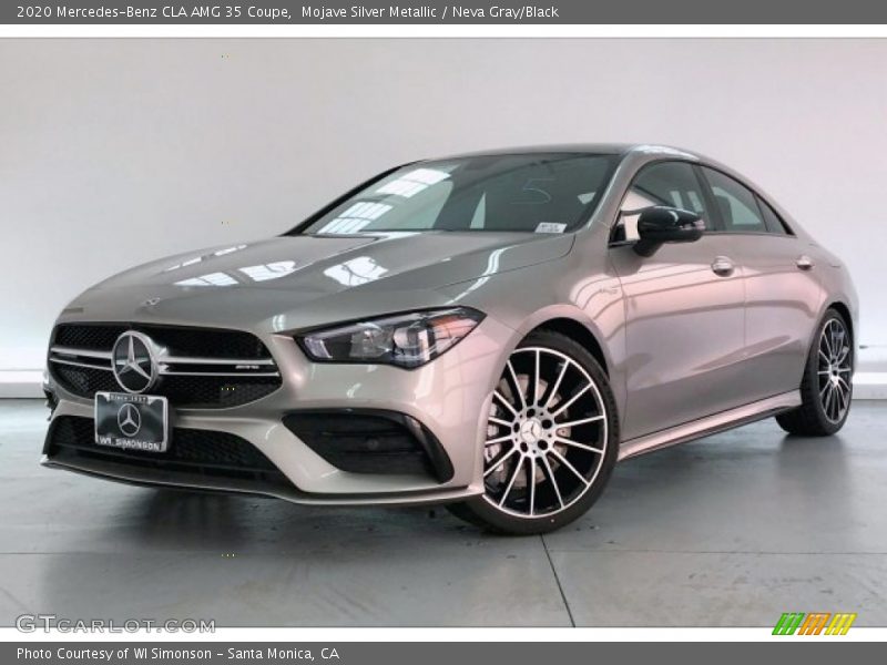 Mojave Silver Metallic / Neva Gray/Black 2020 Mercedes-Benz CLA AMG 35 Coupe