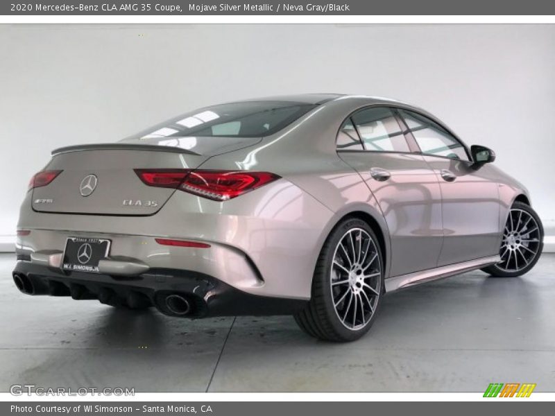 Mojave Silver Metallic / Neva Gray/Black 2020 Mercedes-Benz CLA AMG 35 Coupe