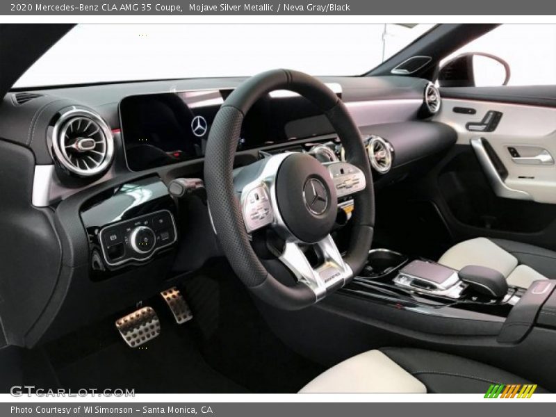 Mojave Silver Metallic / Neva Gray/Black 2020 Mercedes-Benz CLA AMG 35 Coupe