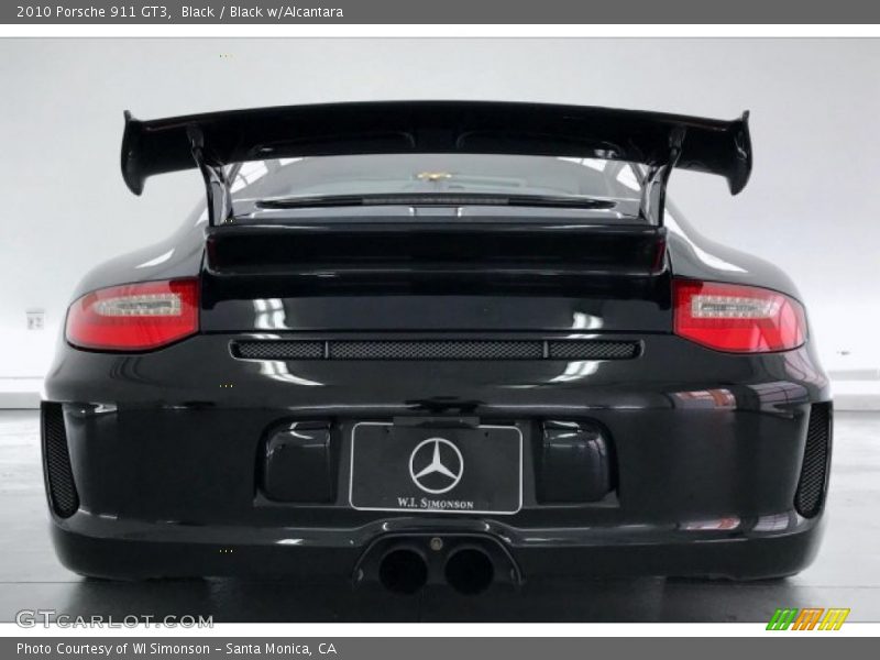 Black / Black w/Alcantara 2010 Porsche 911 GT3