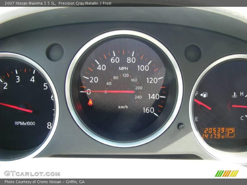 Precision Gray Metallic / Frost 2007 Nissan Maxima 3.5 SL