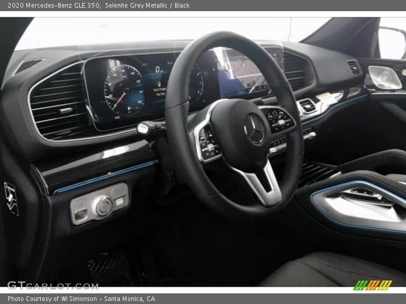 Selenite Grey Metallic / Black 2020 Mercedes-Benz GLE 350