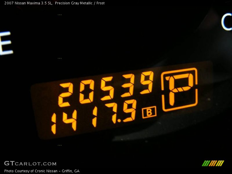 Precision Gray Metallic / Frost 2007 Nissan Maxima 3.5 SL