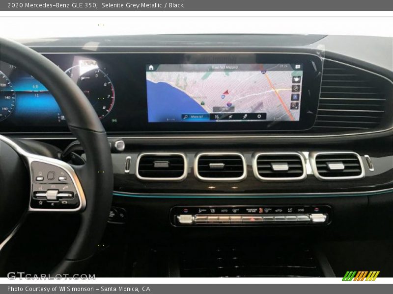 Selenite Grey Metallic / Black 2020 Mercedes-Benz GLE 350