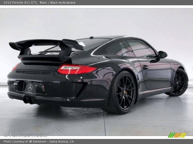 Black / Black w/Alcantara 2010 Porsche 911 GT3