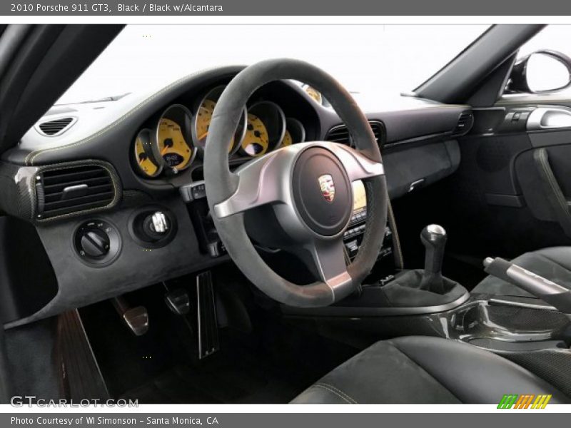 Black / Black w/Alcantara 2010 Porsche 911 GT3