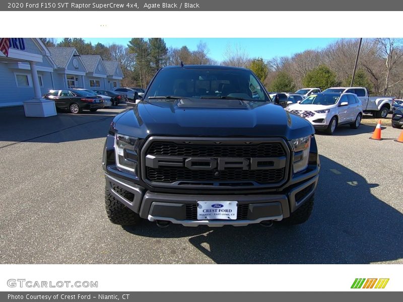 Agate Black / Black 2020 Ford F150 SVT Raptor SuperCrew 4x4
