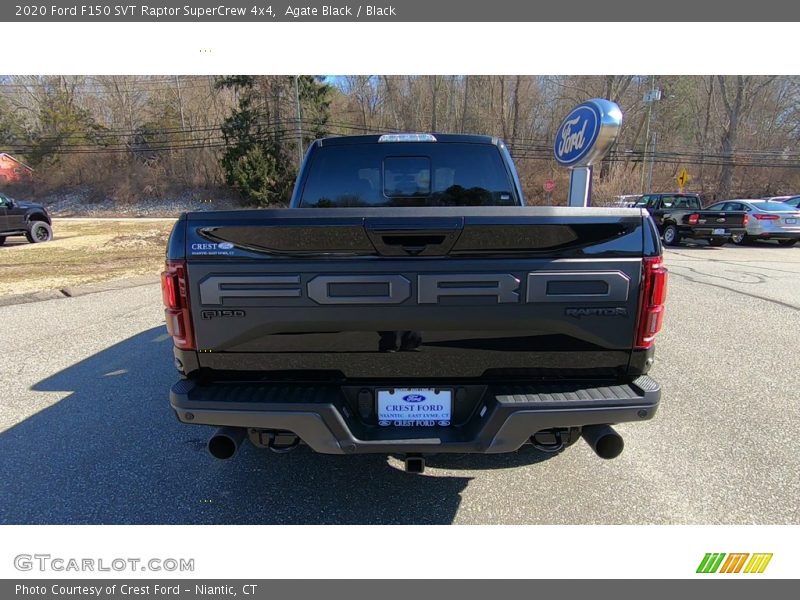 Agate Black / Black 2020 Ford F150 SVT Raptor SuperCrew 4x4