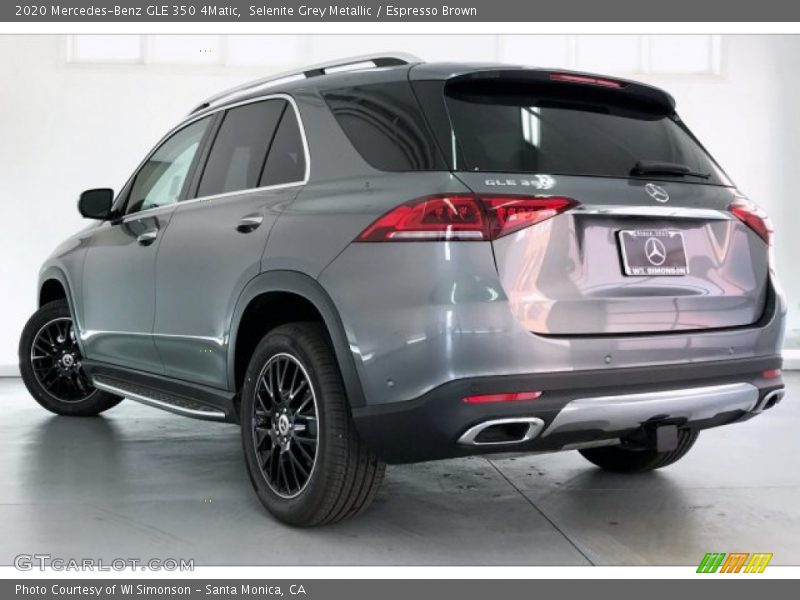 Selenite Grey Metallic / Espresso Brown 2020 Mercedes-Benz GLE 350 4Matic