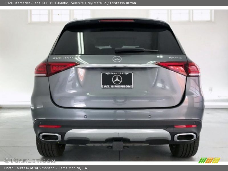 Selenite Grey Metallic / Espresso Brown 2020 Mercedes-Benz GLE 350 4Matic