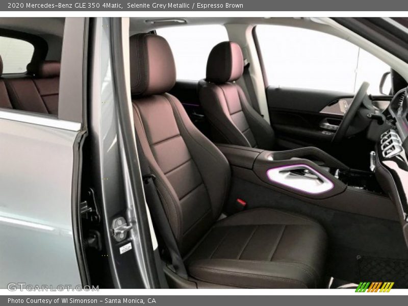 Selenite Grey Metallic / Espresso Brown 2020 Mercedes-Benz GLE 350 4Matic