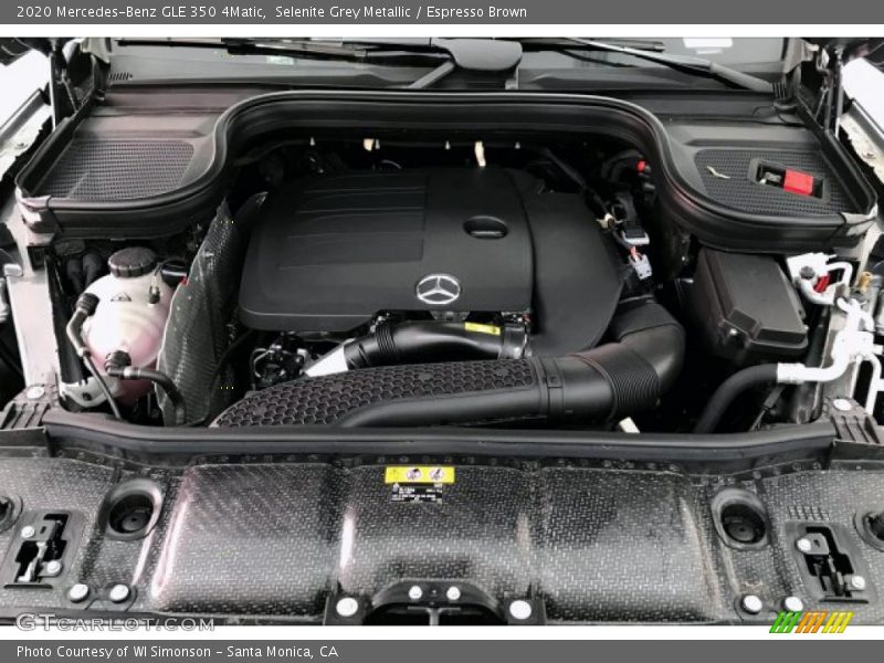 Selenite Grey Metallic / Espresso Brown 2020 Mercedes-Benz GLE 350 4Matic