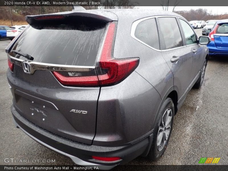 Modern Steel Metallic / Black 2020 Honda CR-V EX AWD