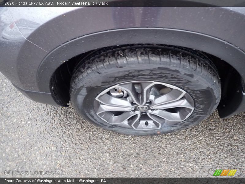 Modern Steel Metallic / Black 2020 Honda CR-V EX AWD