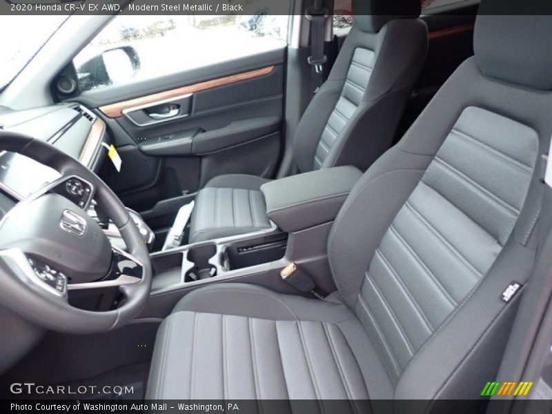 Modern Steel Metallic / Black 2020 Honda CR-V EX AWD