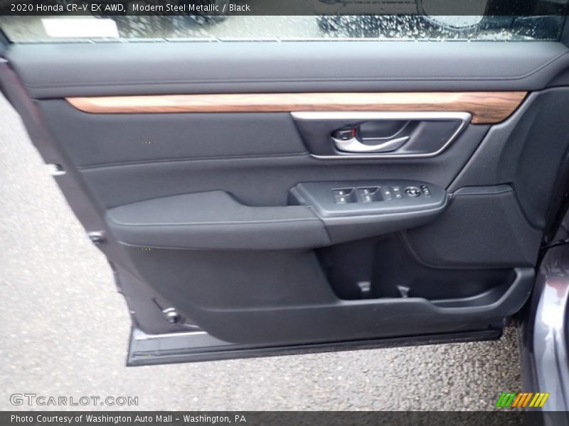 Modern Steel Metallic / Black 2020 Honda CR-V EX AWD