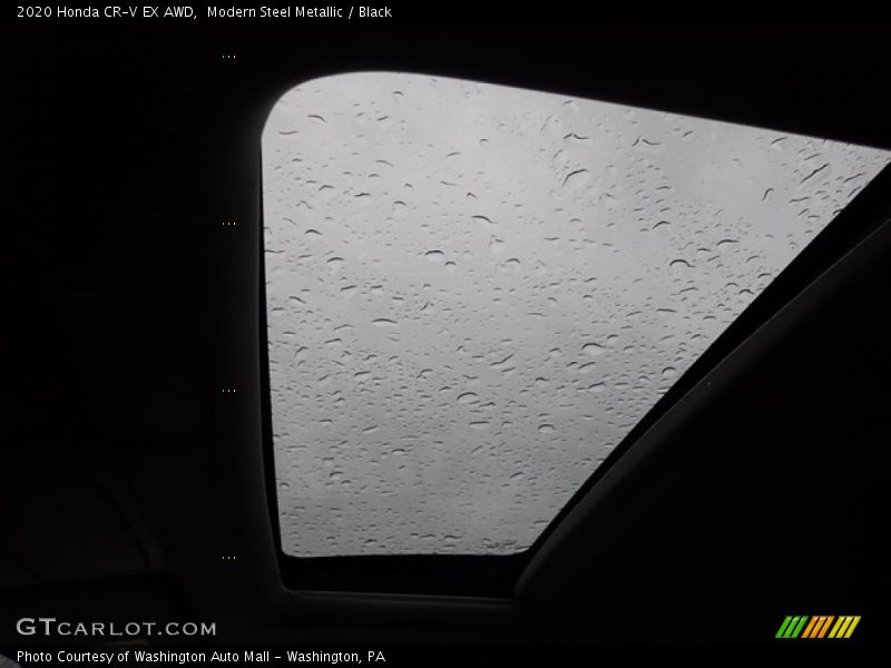 Modern Steel Metallic / Black 2020 Honda CR-V EX AWD